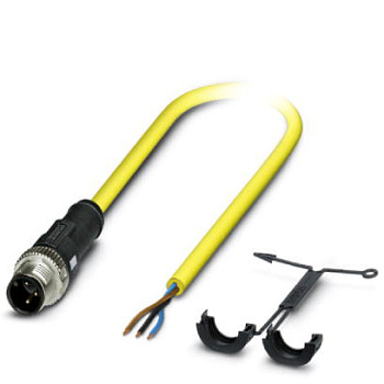 Кабель для датчика / исполнительного элемента-SAC-HZ-3P-MS/2,0-542 SCO BK