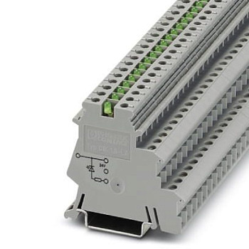 Клеммный модуль для подключения датчиков и исполнительных элементов-DIK 1,5-LA 24GN/U-O