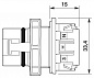 Аппаратн. соединитель, задняя стенка-PRC 3-FT25-MC