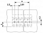 Leiterplatten-Anschlussklemme-IDC 0,3/ 4-3,81