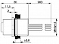 Встраиваемый соединитель для шинной системы-SACC-E-FSD-4CON-M16/0,5 SCO