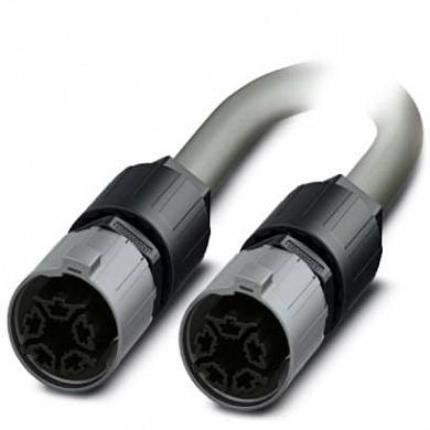 Соединительный кабель-QPD 5P/ 1,0-PVC/5P 5X2,5 BK