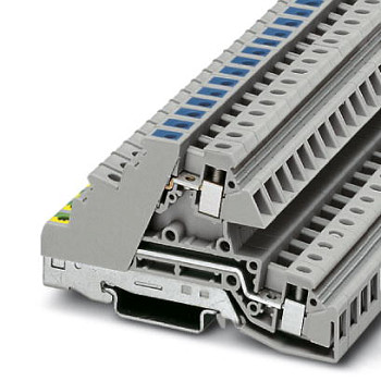 Заземляющие клеммы для выполнения проводки в зданиях-PIK 6-PE/L/N