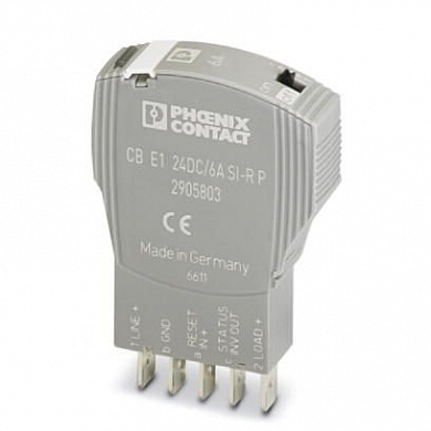 Электронный защитный выключатель-CB E1 24DC/6A SI-R P