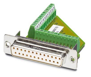 Контактная вставка D-SUB-VS-25-BU-DSUB/25-MPT-0,5