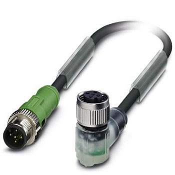 Кабель для датчика / исполнительного элемента-SAC-5P-MS-FR-3L SCO/.../...