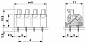 Клеммные блоки для печатного монтажа-SPTAF 1/ 2-5,0-LL