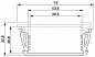 Корпус для электроники-HC-ALU 6-53,5 PROFILE 150