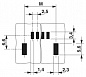 Клеммные блоки для печатного монтажа-PTSM 0,5/ 8-2,5-H SMD R44