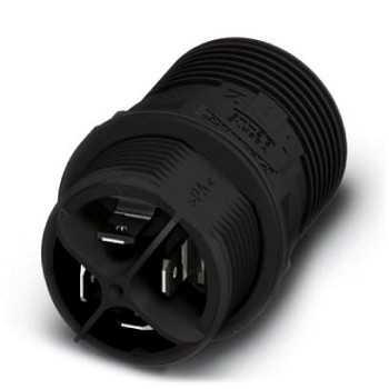 Проходная деталь-QPD W 3PE2,5 M25 FC BK