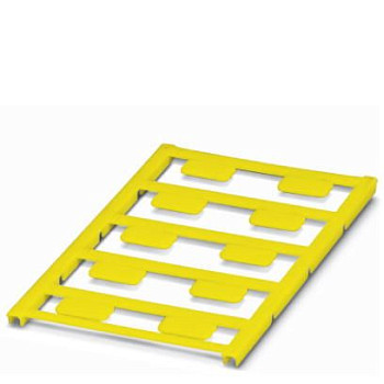 Пластиковая табличка-UC-EMLP (20X8) YE CUS