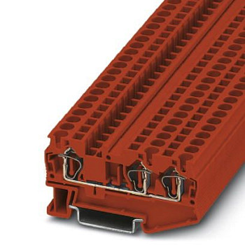 Проходные клеммы-ST 4-TWIN RD