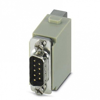 Модуль для установки контактов-HC-M-DSUB-09-UT-M