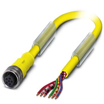 Кабель для датчика / исполнительного элемента-SAC-6P-MICFS/.../...