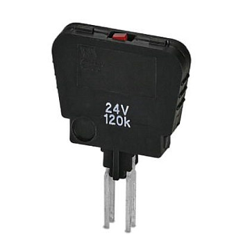 Штекерный держатель предохранителя-ST-SILED 24-UK 4 120KOHM