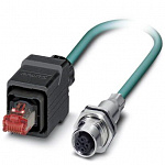 Сетевой кабель-VS-M12FSBP-PPC/PL-93E-LI/2,0