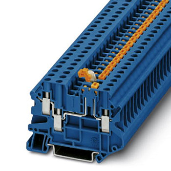 Bloc de jonction à couteau de sectionnement-UT 4-TWIN-MT BU