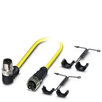 Кабель для датчика / исполнительного элемента-SAC-HZ-3P-MR/1,5-542/FS SCO BK