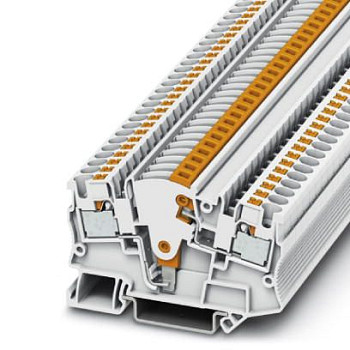 Измерительная клемма с ползунковым размыкателем-PTME 4 WH