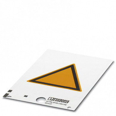 Предупредительная табличка-US-PML-W100 (100X100)