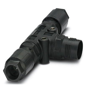 Т-распределитель-QPD T 4PE 2X9-16 BK