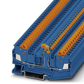 Клеммы с ножевыми размыкателями-QTC 2,5-MT BU