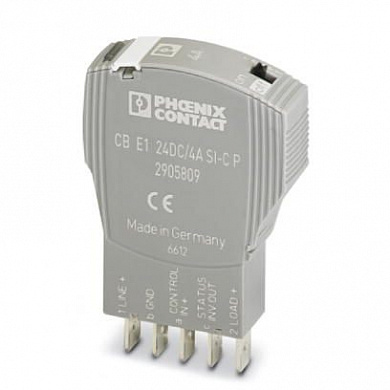 Электронный защитный выключатель-CB E1 24DC/4A SI-C P