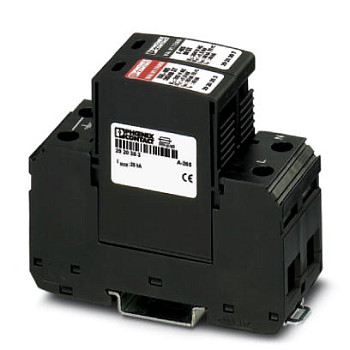 Разрядник для защиты от импульсных перенапряжений, тип 2-VAL-MS 385/80/1+1