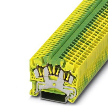 Клемма защитного провода-STS 2,5-QUATTRO-PE