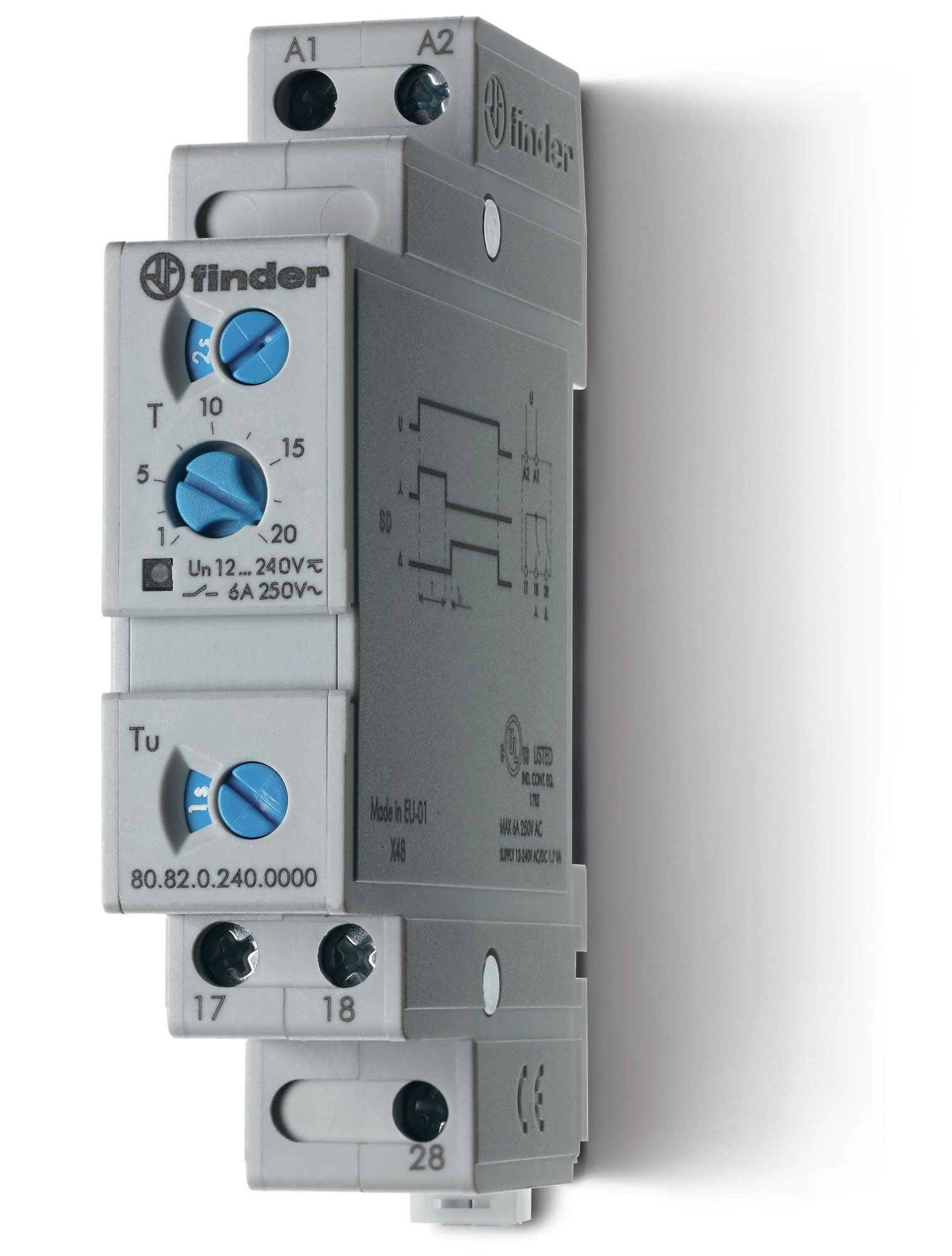 80.82.0.240.0000 Модульный таймер 1-функциональный (SD)