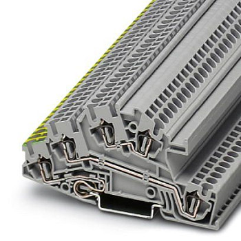 Заземляющие клеммы для выполнения проводки в зданиях-STI 2,5-PE/L/L