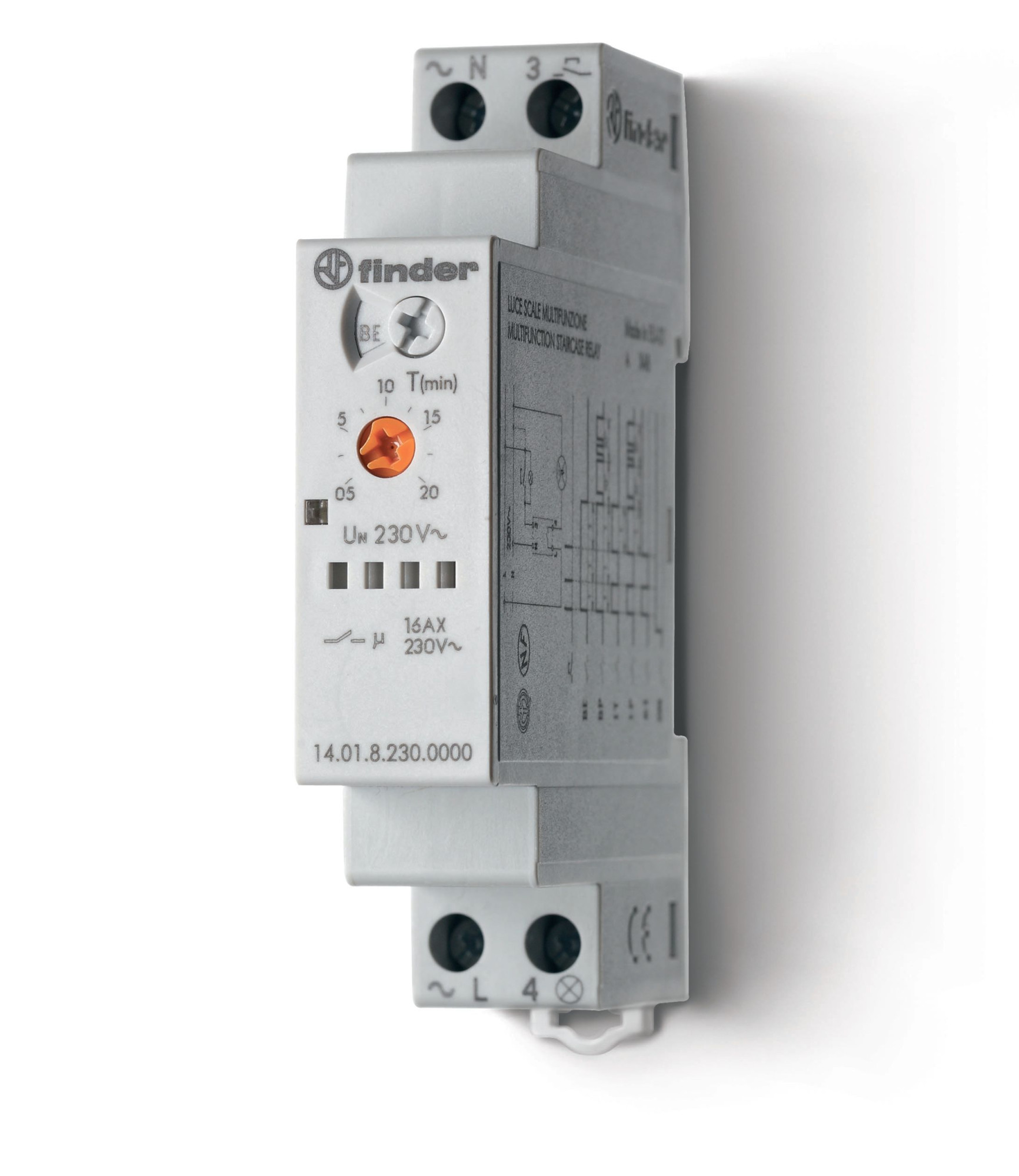 14.01.8.230.0000 Модульный электронный лестничный таймер мультифункциональный