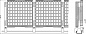 Клеммная матрица (распределительный блок)-W 80/ 80-FK1,5/FS(6-2,8-0,8)