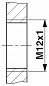 Встраиваемый соединитель для шинной системы-SACC-DSI-MSD-4CON-M12/0,5 SCO