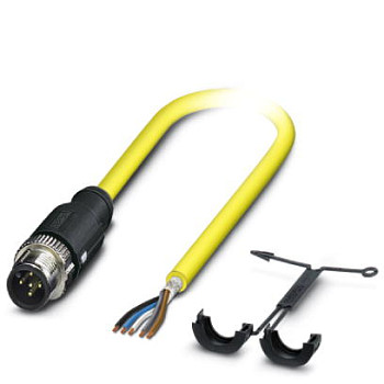 Кабель для датчика / исполнительного элемента-SAC-HZ-5P-MS/2,0-542 SH SCO BK