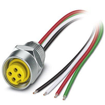 Встраиваемые разъемы-SACC-E-MINF-4CON-NPT12-U20/1,0