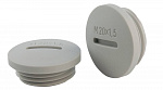 Метрическая заглушка MBL с уплотнительным кольцом, IP 65, светло-серый полиамид
