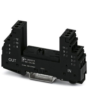 Базовый элемент для защиты от перенапряжений-PT 4X1-OC-BE