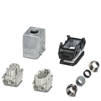 Комплект вставных соединителей-HC-STA-B10PT-BWD-LT-M25-ELCAL