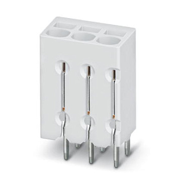 Клеммные блоки для печатного монтажа-PTSM 0,5/ 2-2,5-V THR WH R44
