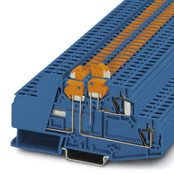 Клеммы с ножевыми размыкателями-ZDMTK 2,5 BU