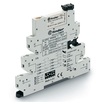 39.81.0.012.0060 Интерфейсный модуль, электромеханическое реле с таймером