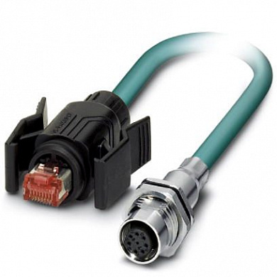 Сетевой кабель-VS-M12FSBP-IP67/B-94B-LI/5,0