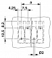 Клеммные блоки для печатного монтажа-PLA 5/ 2-7,5-ZF