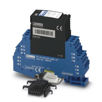 Устройство защиты от перенапряжений-PT-IQ-2X2-EX-24DC-UT