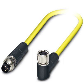 Кабель для датчика / исполнительного элемента-SAC-3P-M8MS/1,5-542/M8FR SH BK