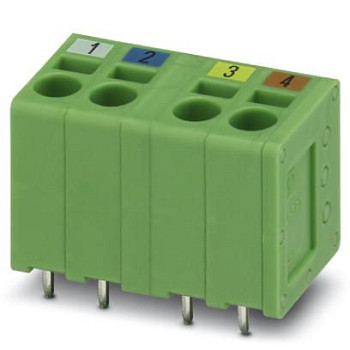 Клеммные блоки для печатного монтажа-SPT 2,5/ 4-V-EX PROFINET 2