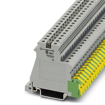 Клеммный модуль для подключения датчиков и исполнительных элементов-DOK 1,5-LA230/O-M