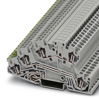 Заземляющие клеммы для выполнения проводки в зданиях-STI 2,5-PE/L/LB