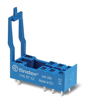 9712 Розетка для монтажа на плате для реле 46.52